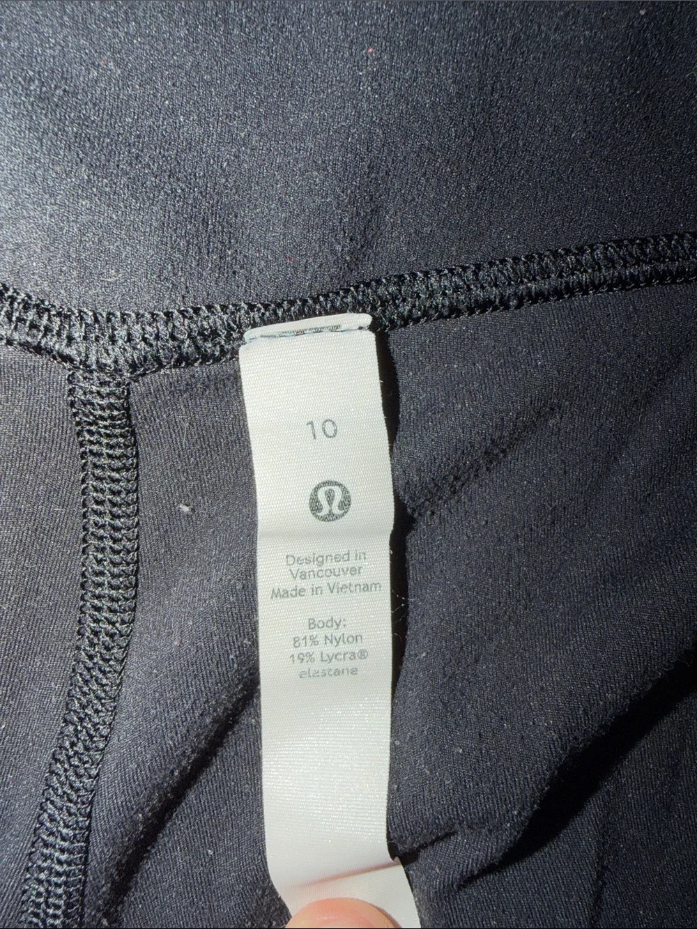 lululemon athletica Black High-Rise Leggings